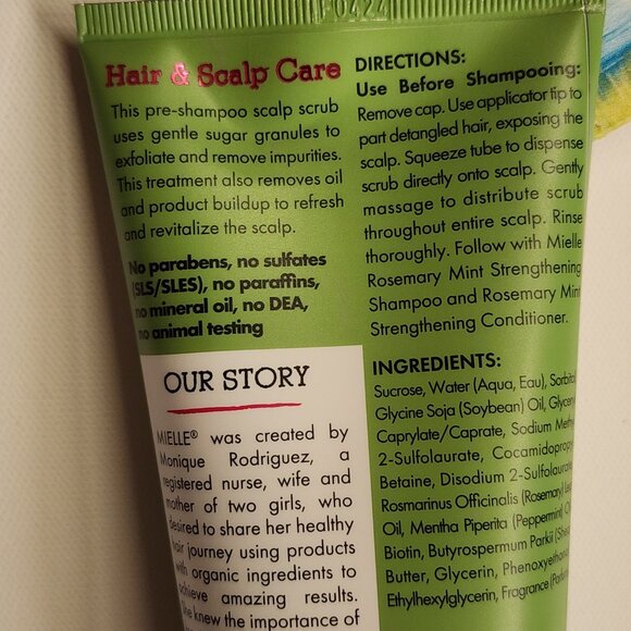 Mielle Organics Rosemary Mint Clarifying Sugar Scalp Scrub - 6oz - Picture 6 of 7